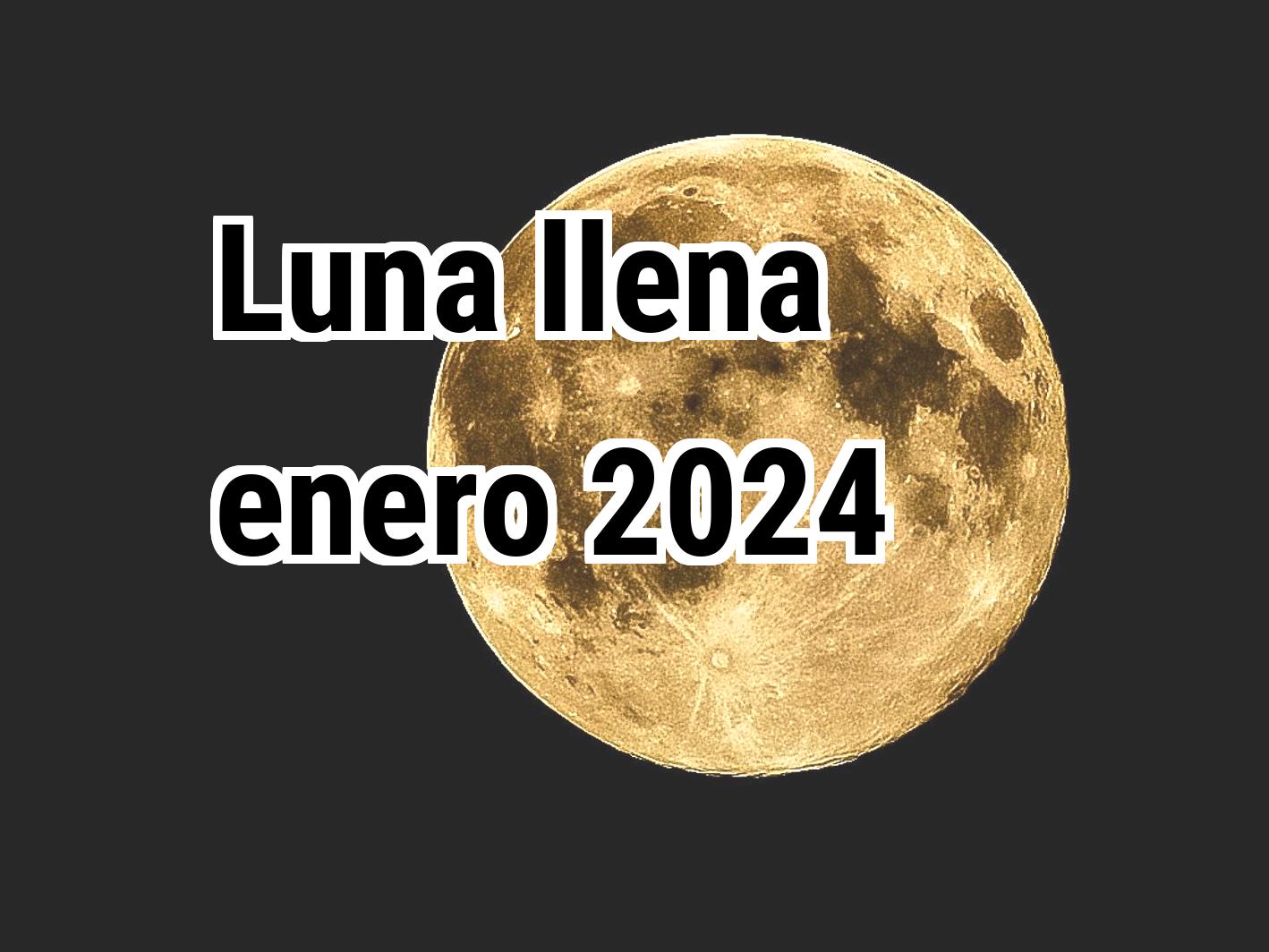 Lunario de enero 2024
